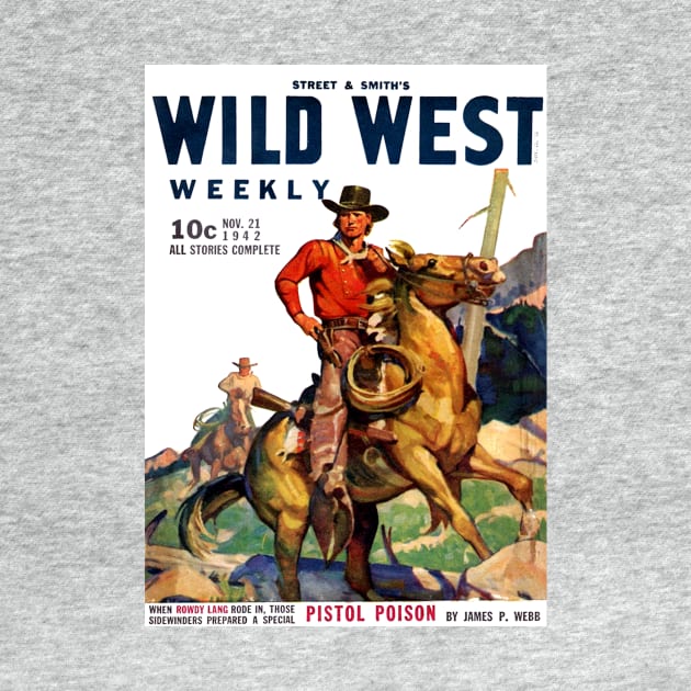 Wild West Magazine Cover November 1942 by Starbase79